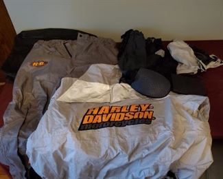 Harley Davidson Rain Gear and Travel Bag