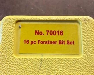 Forstner Bit Set