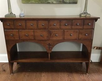 PENNSYLVANIA HOUSE SIDEBOARD THAT MATCHES THE TABLE AND CHAIRS AND THE HUTCH!