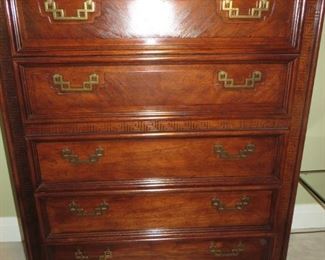 $285 Asian Chinoiserie  Tall Chest of Drawers
Bassett Furniture
