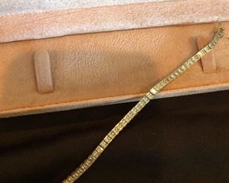 14k gold Tennis Bracelet