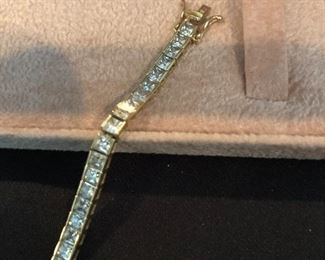 14k gold Tennis Bracelet
