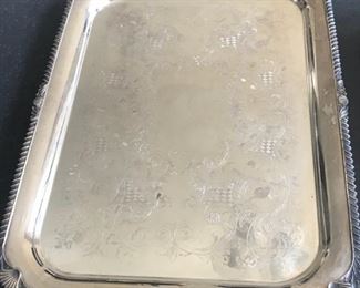 $295, Silverplate Tray