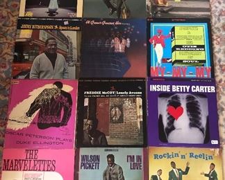 A sample of some of the records - there’s more Charley Pride, Aretha Franklin, Stevie Wonder, Lou Rawls, Dionne Warwick