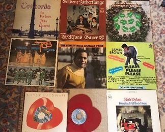 More records - we have TONS more 45's too! (not shown)