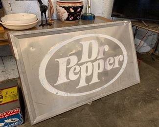 Large Dr. Pepper Sign