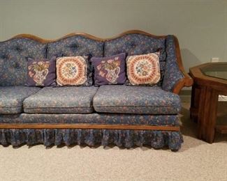 Pull out sofa bed plus love seat Excellent condition 
No stains,  no smell,  no rips. No pets, no kids, non smoking home $150