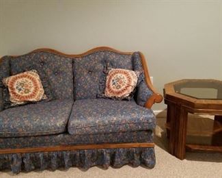 Pull out sofa bed plus love seat Excellent condition 
No stains,  no smell,  no rips. No pets, no kids, non smoking home $150