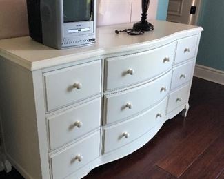 Pottery Barn White Dresser $400