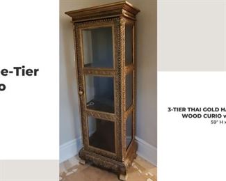 3 tier Curio $320