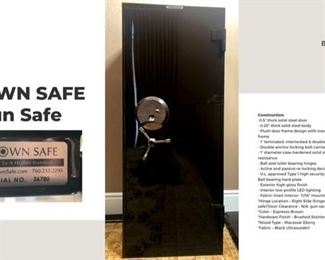 Brown Safe in Black $6000