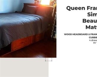 Bed frame - not mattress $400