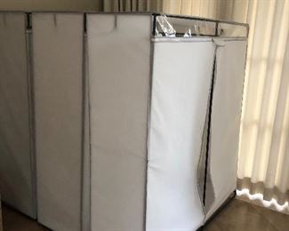 3 portable closets $20 each