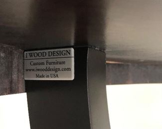 Custom 30" Table round by iwooddesign.com $500