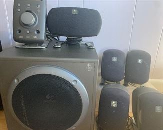Logitech Surround Sound System PC Speaker System Gaming Speaker System