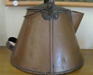 $40.00, Copper kettle 12" T