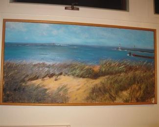 $150.00, Lighthouse Point by J. Coates  50/26"