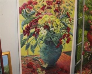 $150.00, Green Vase by J. Coates  50/24"