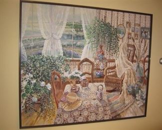 $275.00, Browns in Parlor by J. Strowe, 50/50"