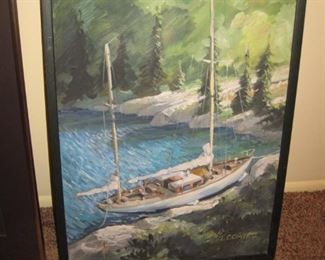 $175.00, Sail by T. Coates 28/20"