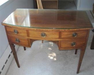 $125.00, Walnut Vanity Or desk 39 x 22 x 30, some marks on leg very sturdy