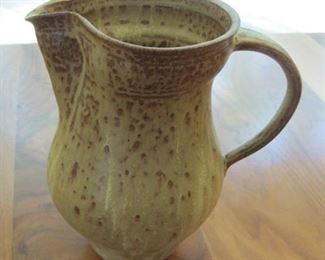 $8.00, Studio Art Pottery Pitcher