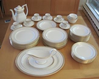 $350.00, Spode Queen's Gate Service for 10, but only 6 tea cups and coffee pot. VG condition