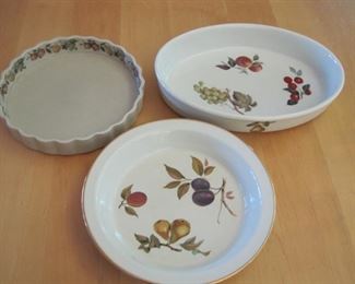 $30.00, 10" Wedgwood, 12" cordon bleu, 10" Royal Worchester