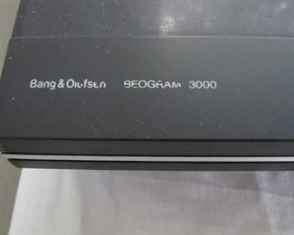 Bang & Olufsen Beogram 3000 turntable