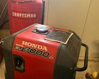 Honda 3000 Generator, Craftsman air compressor