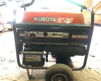 Kubota AV6500 Generator