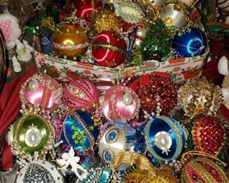 Vintage, ornaments