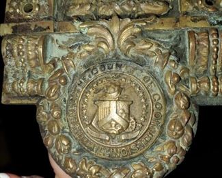 City of Chicago, Cook County , Door knob & plate