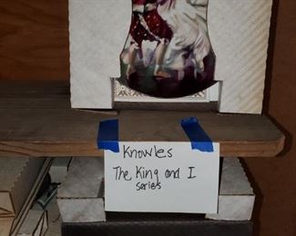 Knowles, The King and I, Series plates 