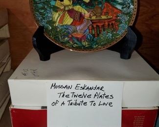 Mossan Eskandar,  The twelve plates of a tribute to love 