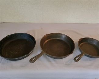 Cast Iron pans
