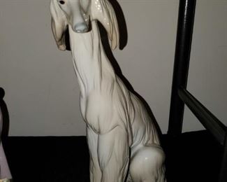 lladro, #:1069, galgo noble