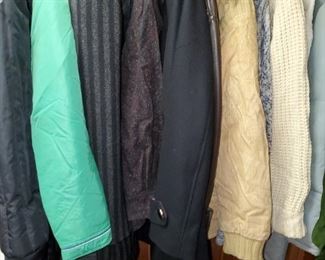 vintage, winter coats 
