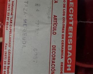 Waechtersbach, dish set. Never used. 2 sets of 4 settings