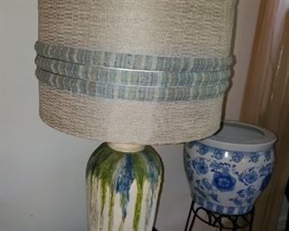 lamp, matching set. Vintage 