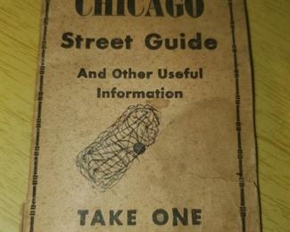 paper chicago Street  map, 