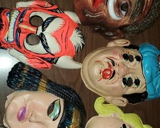 vintage Halloween, Halloween masks