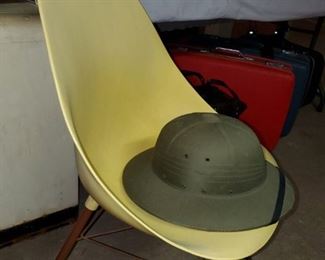  Vintage plastic molded chair