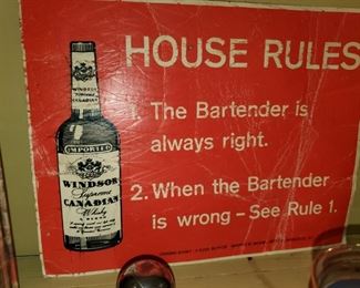 liquor sign,