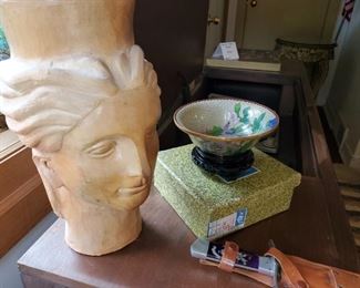 pottery head