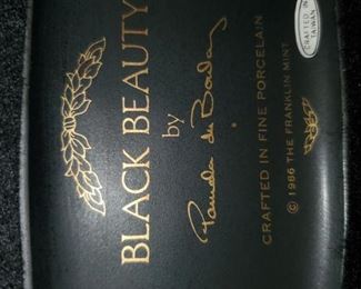 porcelain,  Black Beauty