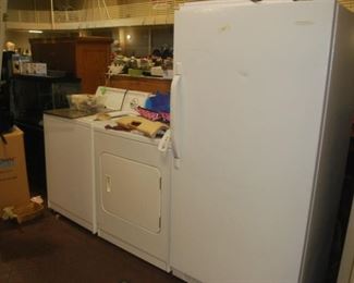 Appliances / Tall Unit is a refrigerator/ NOT A FREEZER. 