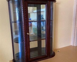 Bombay Co. as new wall cabinet. $65.00