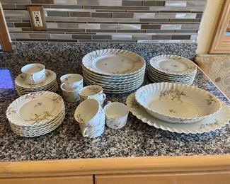 set of Havilland china, $75.00