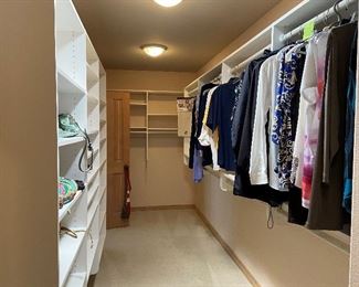 Large sizes and small and medium. Purses, belts.